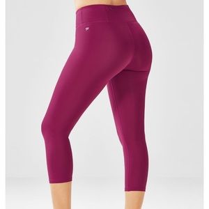 SOLD Fabletics Dark Rose Capris